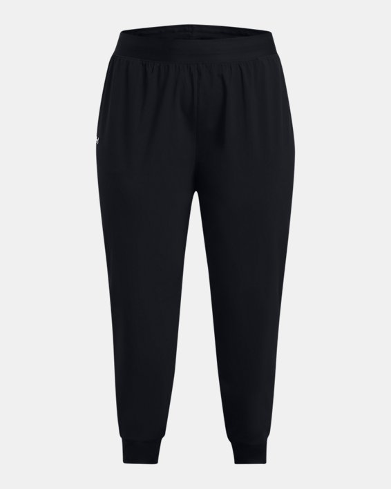 Pantalon taille haute UA Armour Sport Woven pour femme, Black, pdpMainDesktop image number 4